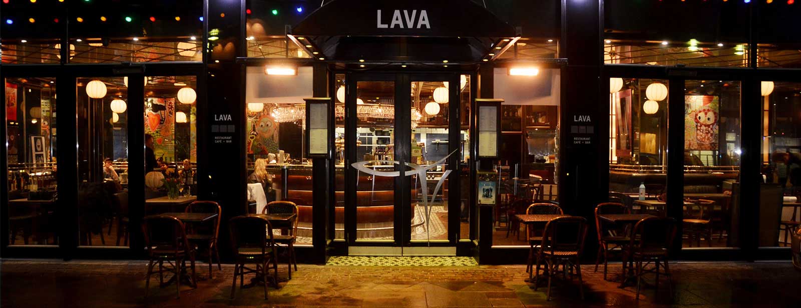 Restaurant LAVA ved åen i Aarhus